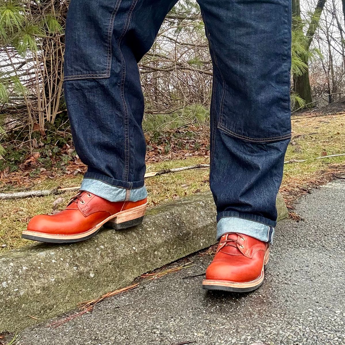 Photo by Ed on March 6, 2026 of the Nicks MTO in Wickett & Craig Double Stuffed Sienna.