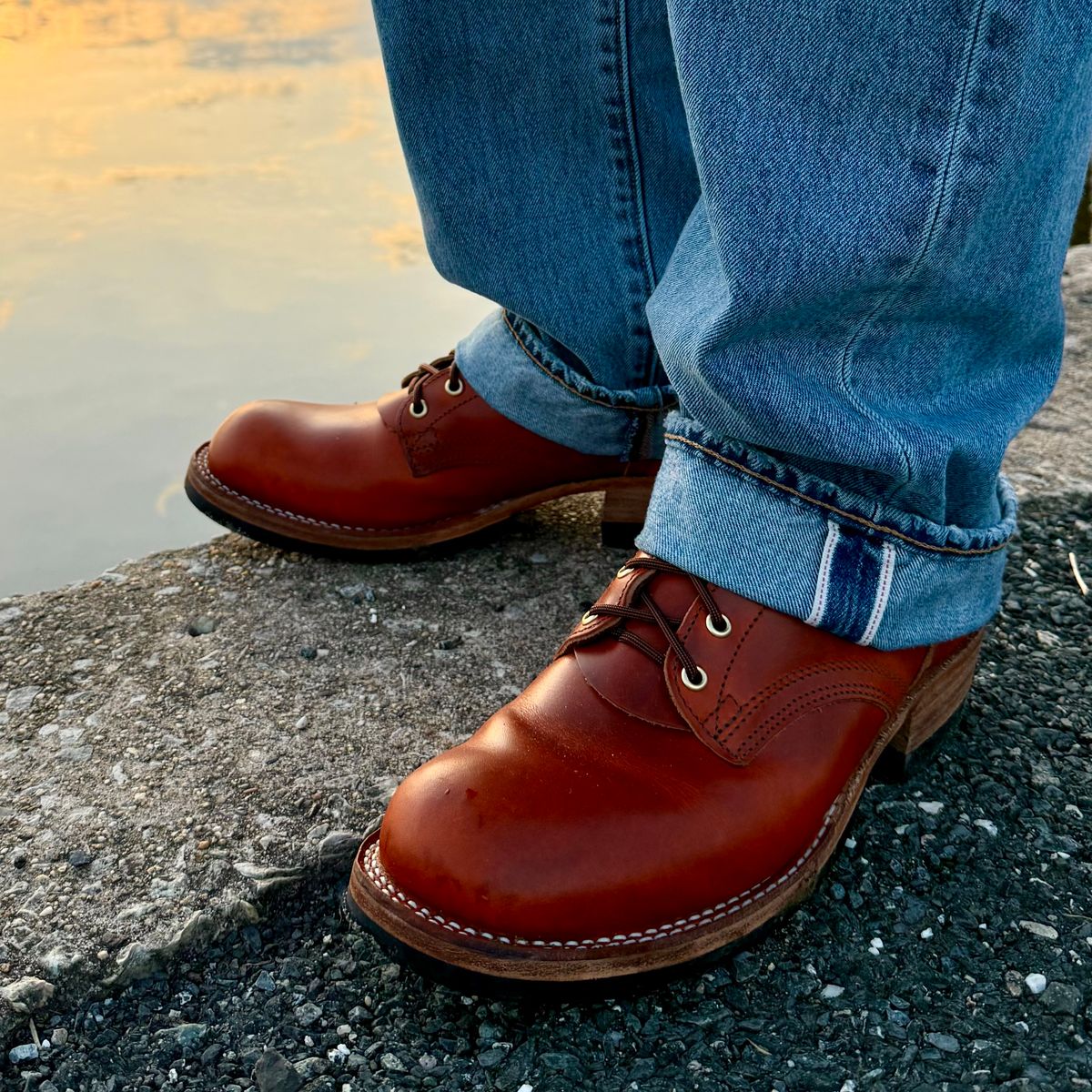 Photo by Ed on March 31, 2026 of the Nicks MTO in Wickett & Craig Double Stuffed Sienna.