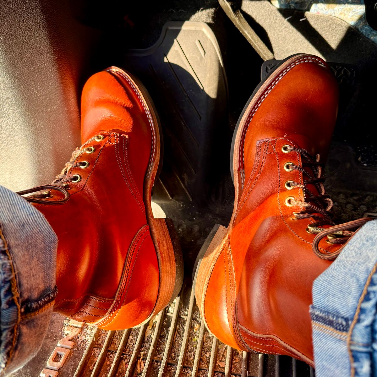 Photo by Ed on May 1, 2026 of the Nicks MTO in Wickett & Craig Double Stuffed Sienna.
