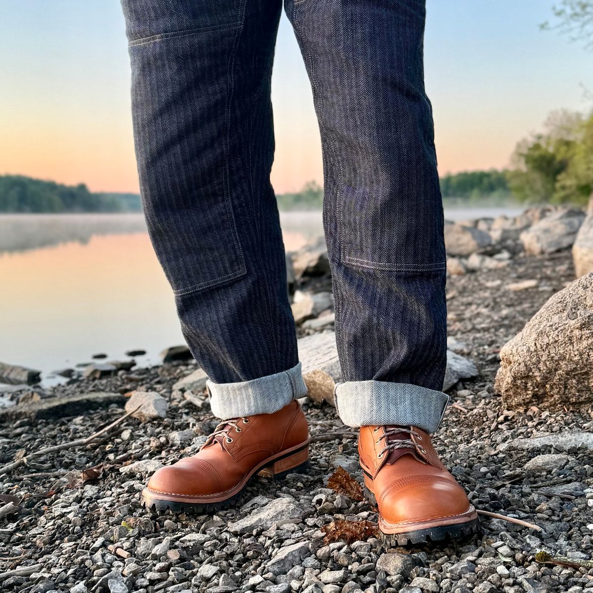 Photo by Ed on May 8, 2026 of the Nicks MTO in Horween Light Natural Dublin.