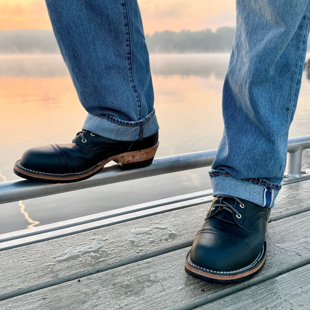 Photo by Ed on April 23, 2026 of the Nicks Robert in Roanoke Denim.