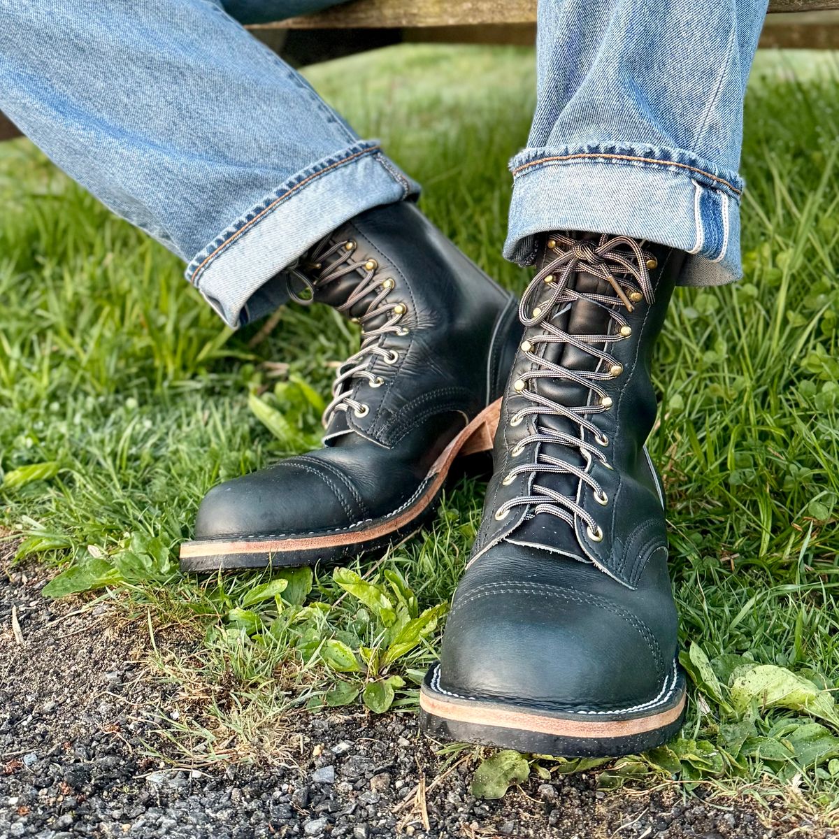 Photo by Ed on April 23, 2026 of the Nicks Robert in Roanoke Denim.