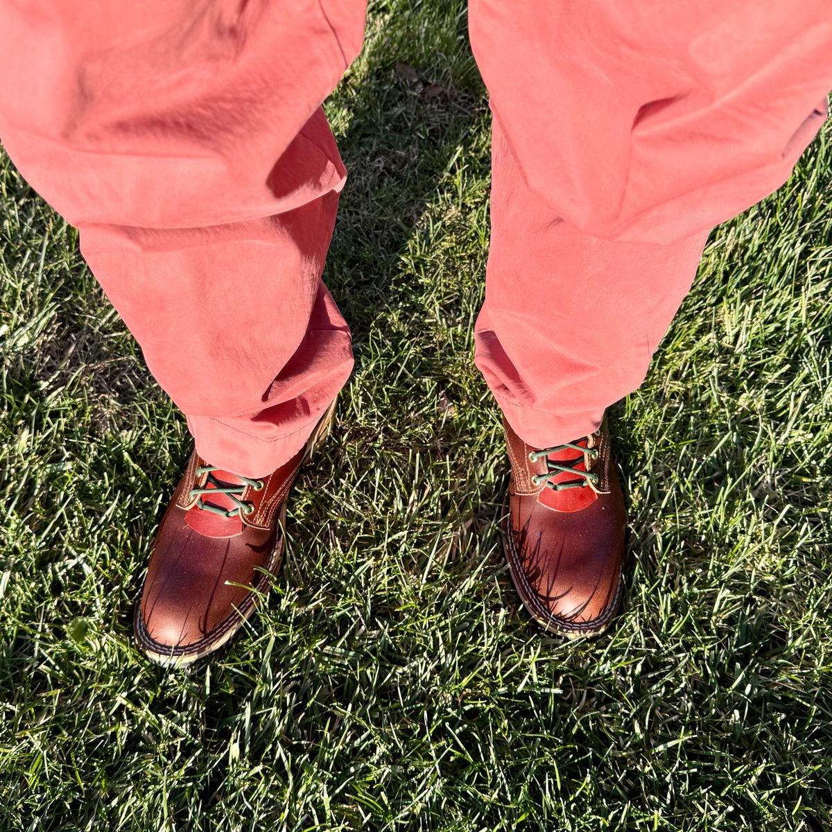 Photo by Ed on December 25, 2025 of the Nicks MTO in Horween Tan Waxed Flesh.