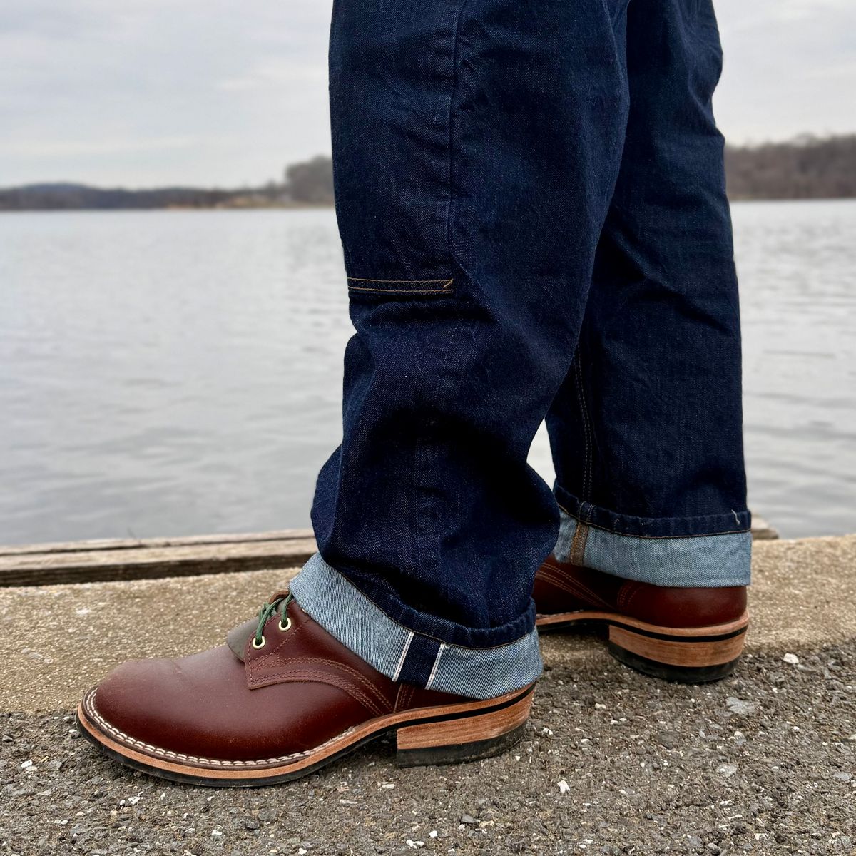 Photo by Ed on March 19, 2026 of the Nicks MTO in Horween Tan Waxed Flesh.