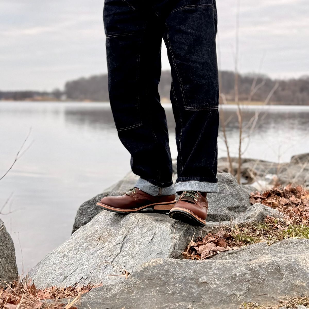 Photo by Ed on March 19, 2026 of the Nicks MTO in Horween Tan Waxed Flesh.