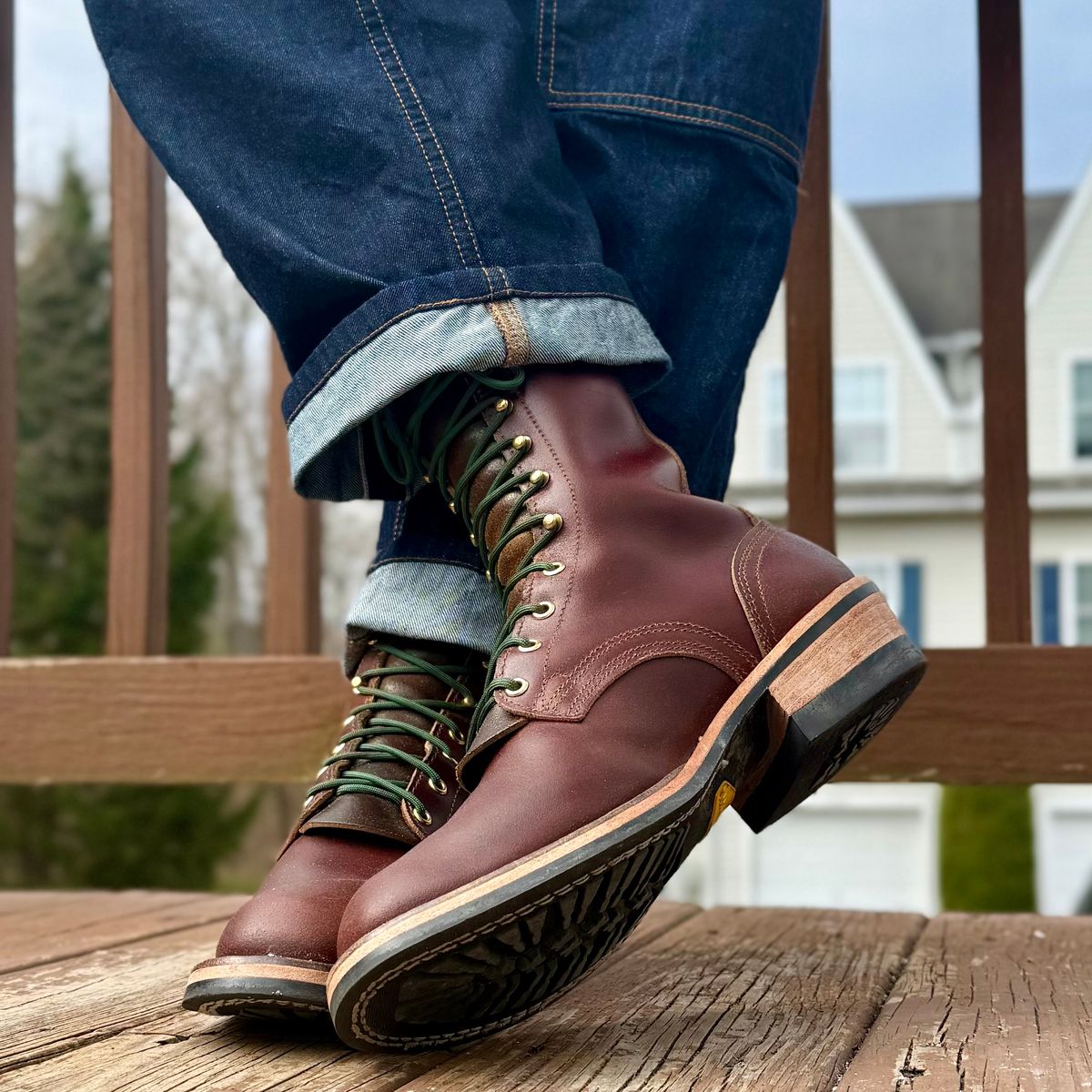 Photo by Ed on March 11, 2026 of the Nicks MTO in Horween Tan Waxed Flesh.