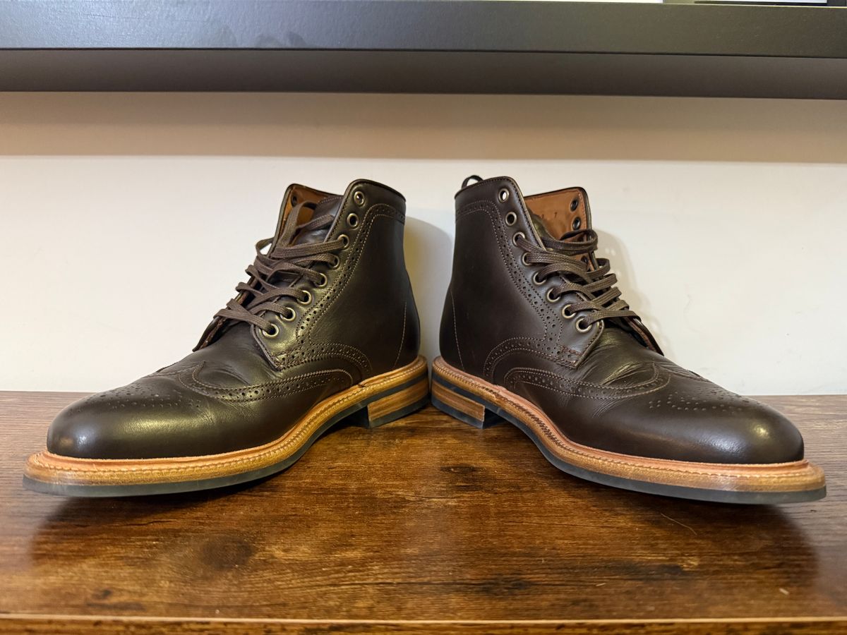 Photo by Shabazkilla on March 8, 2025 of the Parkhurst The Spaulding in Mocha Oil Spanish Oil Tan.