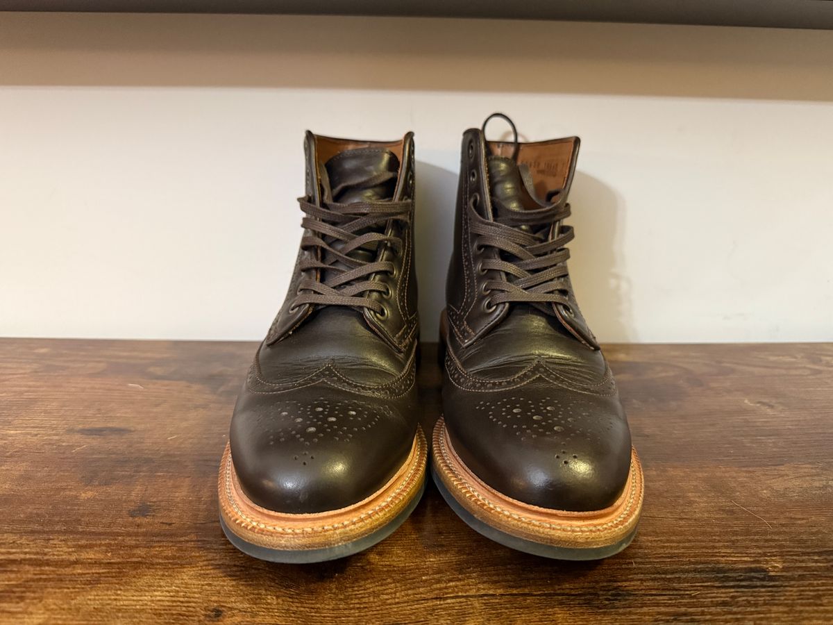 Photo by Shabazkilla on March 8, 2025 of the Parkhurst The Spaulding in Mocha Oil Spanish Oil Tan.