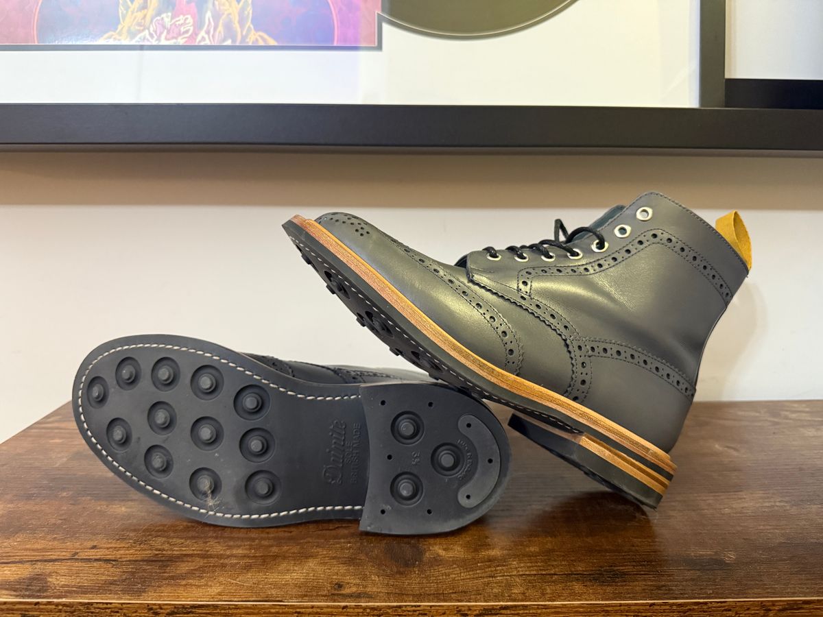 Photo by Shabazkilla on March 8, 2025 of the Tricker's Stow Country Boot in Grey Calf.