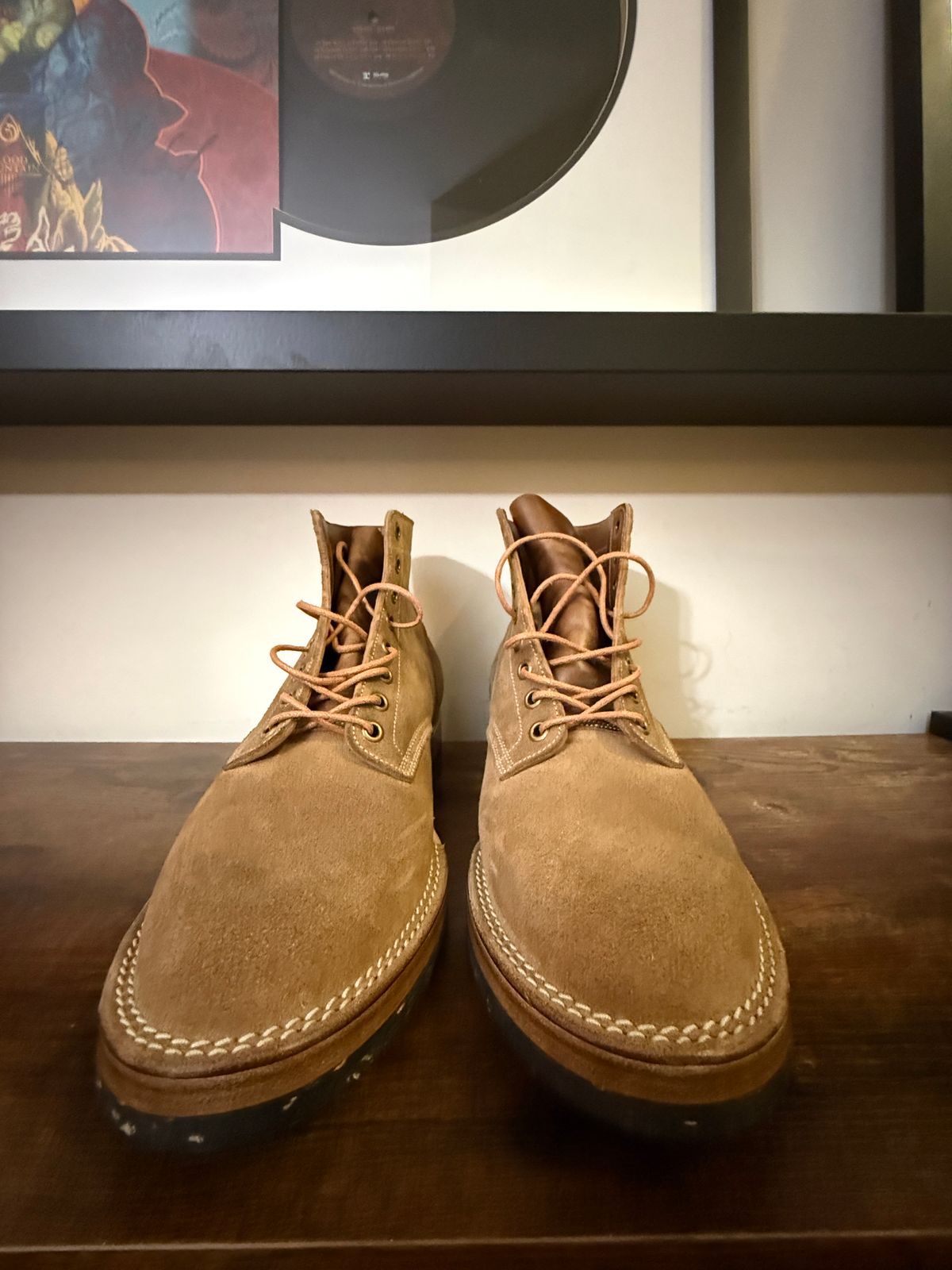 Photo by Shabazkilla on October 13, 2025 of the Onderhoud SVC01 Boondocker in Horween Marine Field Roughout.