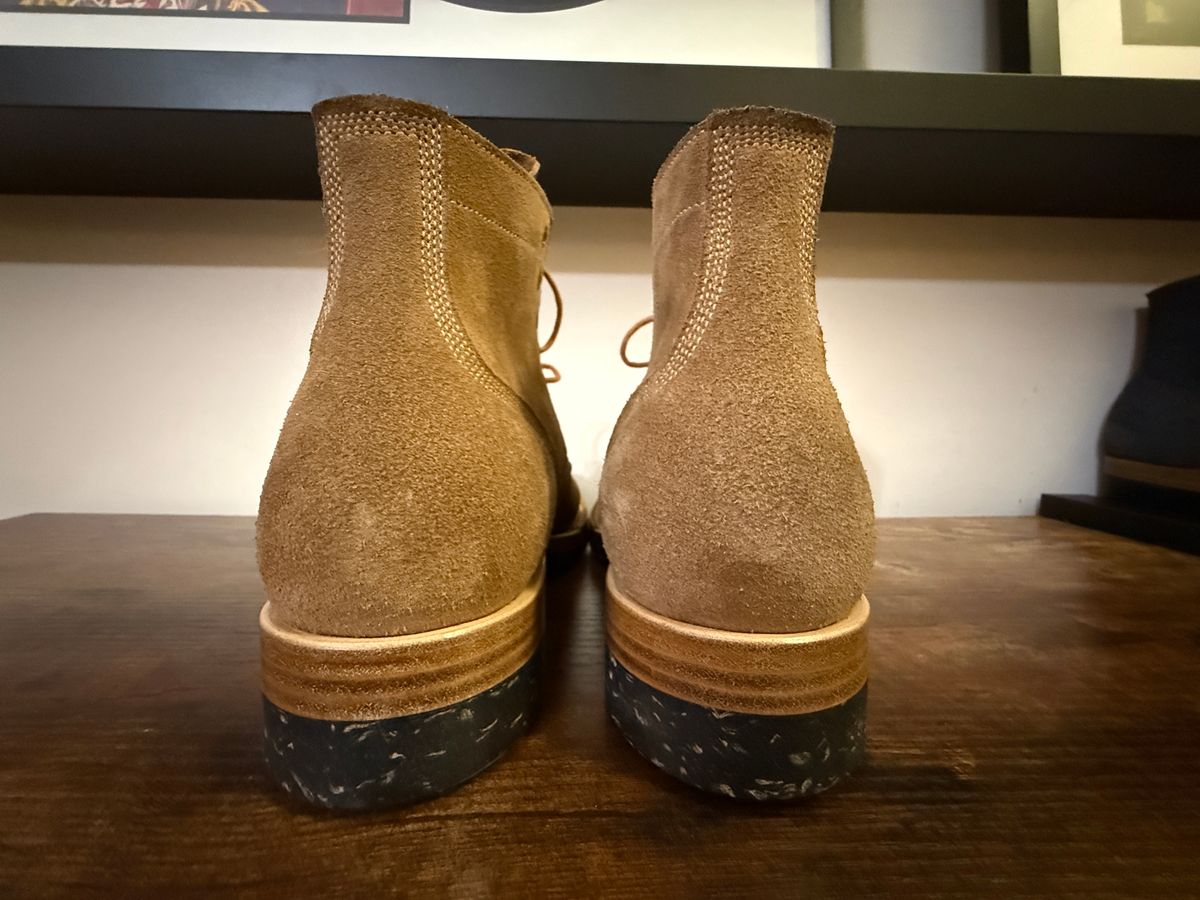 Photo by Shabazkilla on October 13, 2025 of the Onderhoud SVC01 Boondocker in Horween Marine Field Roughout.