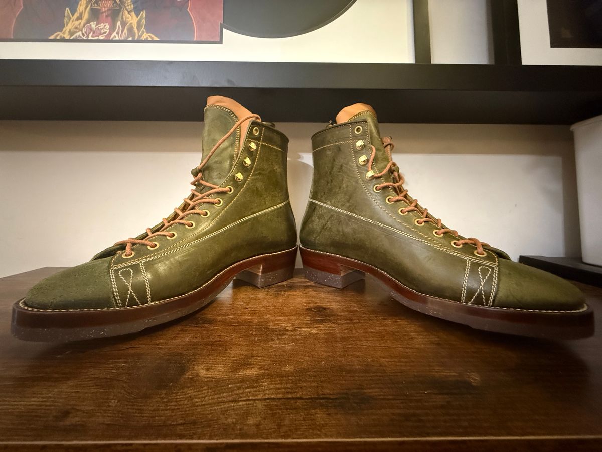 Photo by Shabazkilla on May 9, 2025 of the Fortis Boots Wukong in Badalassi Carlo Oliva Pueblo.