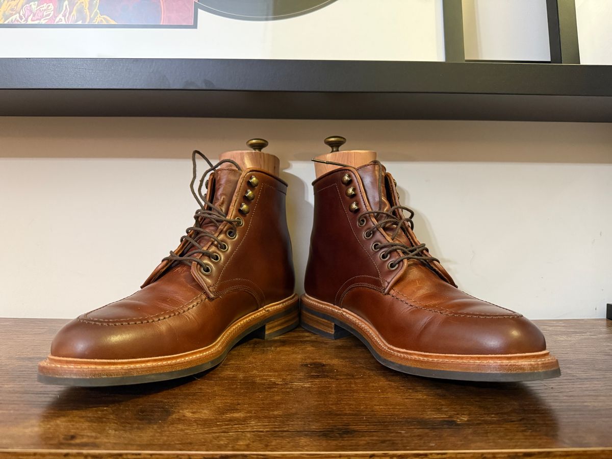 Photo by Shabazkilla on March 8, 2025 of the Parkhurst The Niagara in Mahogany Full Grain.