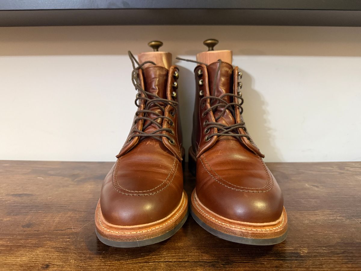 Photo by Shabazkilla on March 8, 2025 of the Parkhurst The Niagara in Mahogany Full Grain.