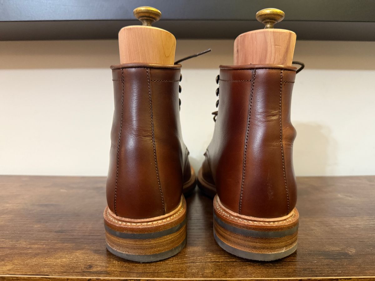 Photo by Shabazkilla on March 8, 2025 of the Parkhurst The Niagara in Mahogany Full Grain.