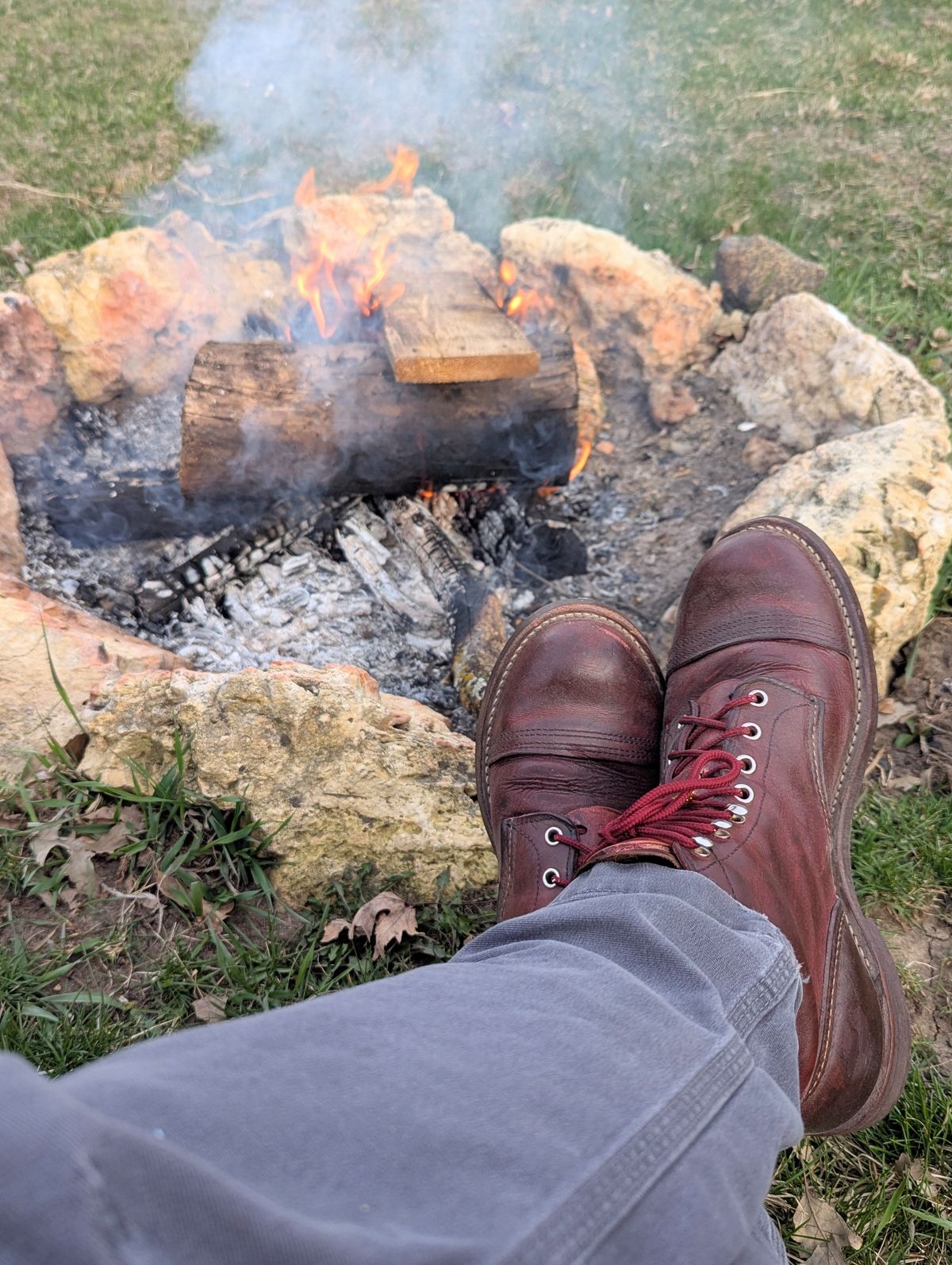 Photo by j3553 on March 25, 2026 of the Red Wing Iron Ranger in S.B. Foot Copper Rough and Tough.