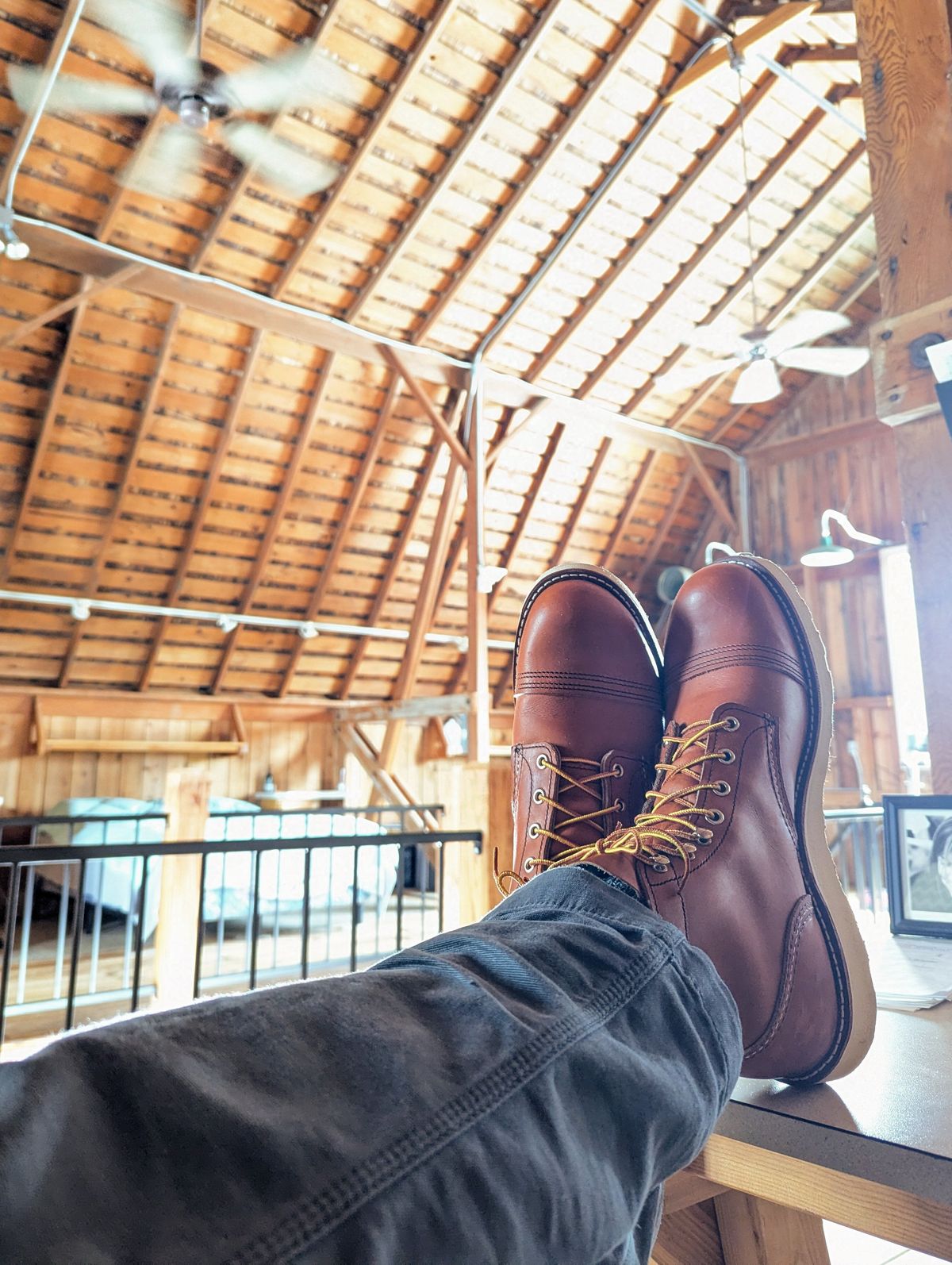 Photo by j3553 on March 16, 2026 of the Red Wing Iron Ranger in S.B. Foot Oro Legacy.