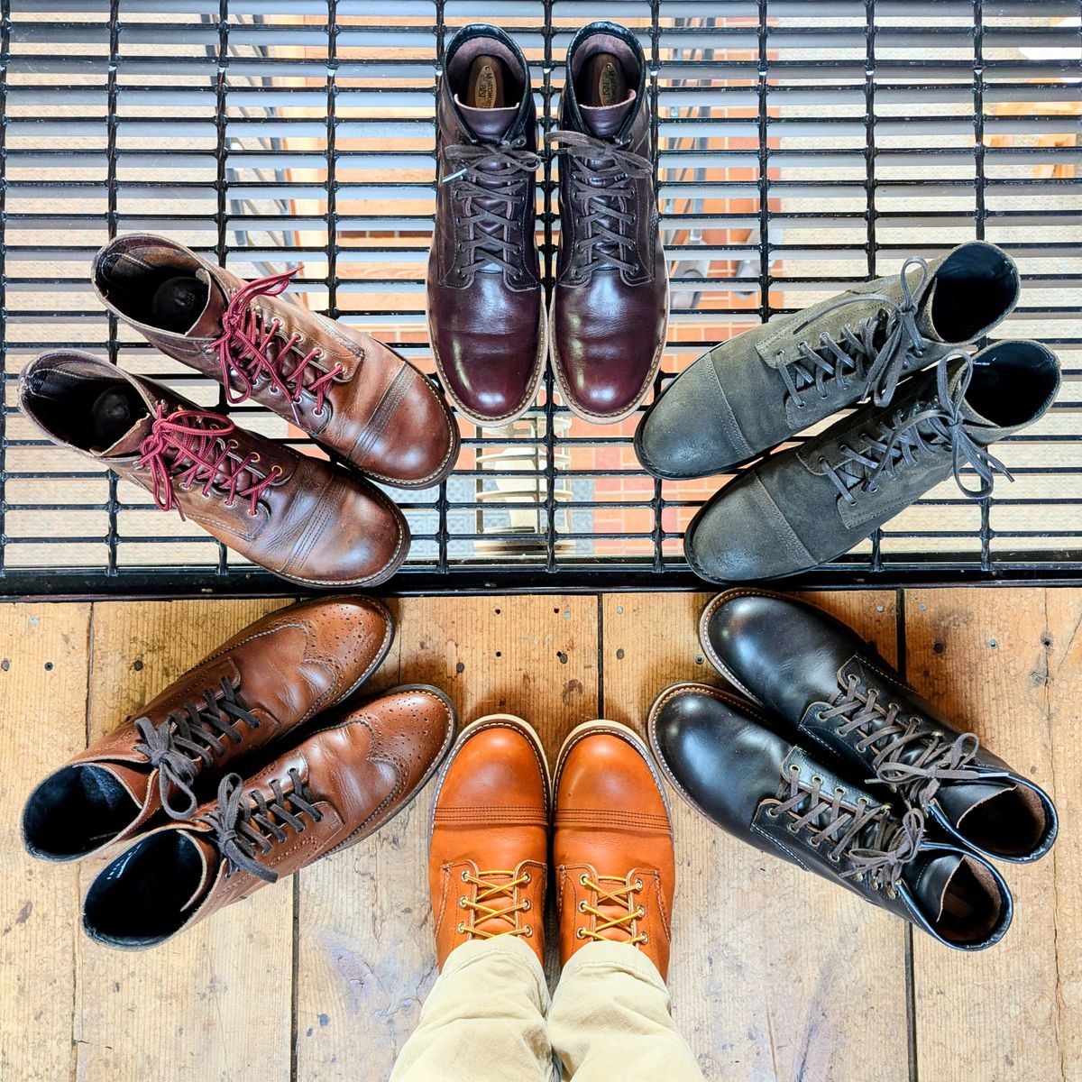 Photo by j3553 on March 16, 2026 of the Red Wing Iron Ranger in S.B. Foot Oro Legacy.