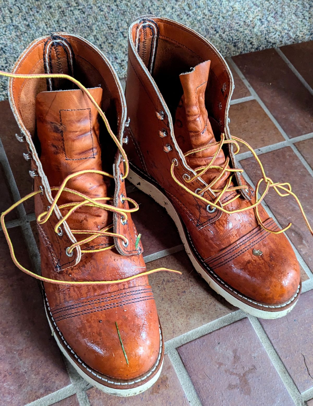 Photo by j3553 on April 6, 2026 of the Red Wing Iron Ranger in S.B. Foot Oro Legacy.