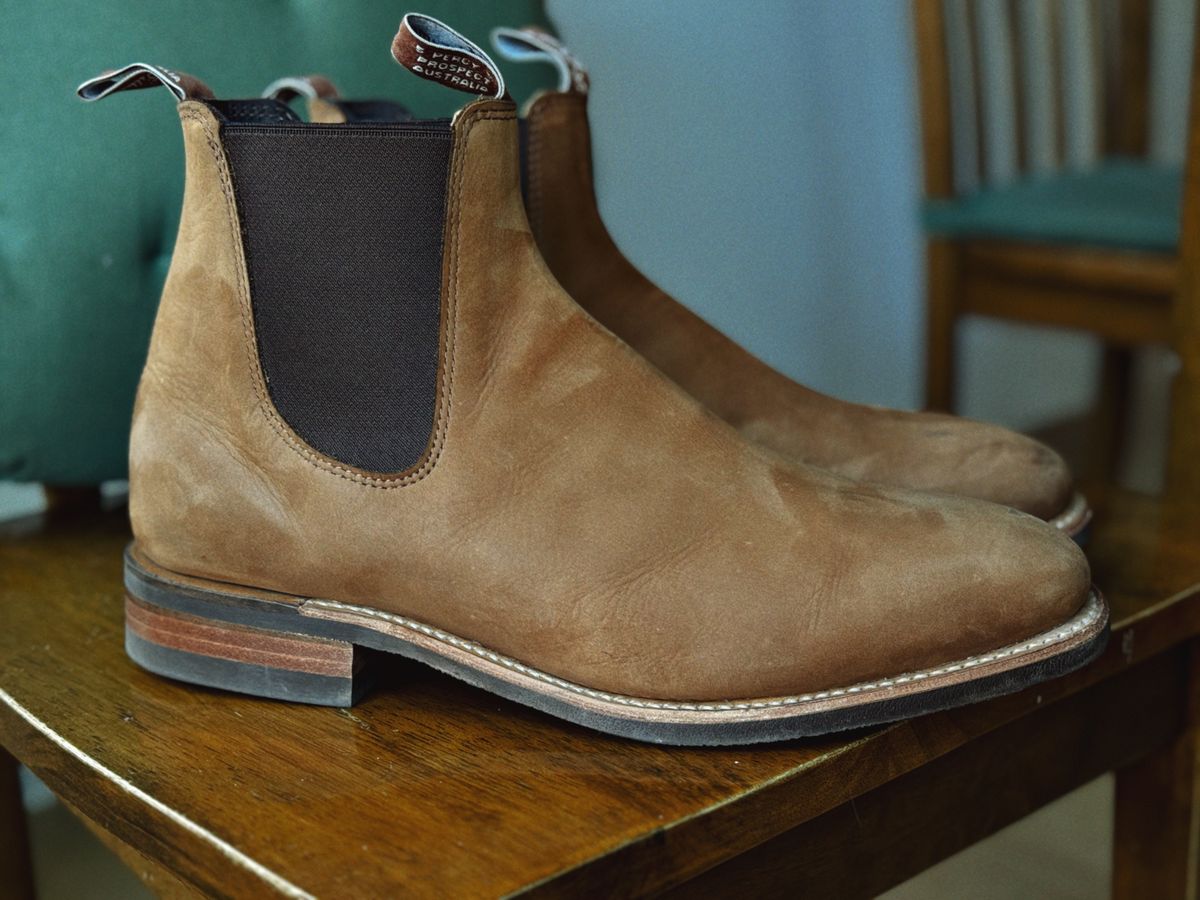 Photo by clintashlock on October 12, 2024 of the R.M. Williams Comfort Craftsman Boot in R.M. Williams / Vintage Brown.