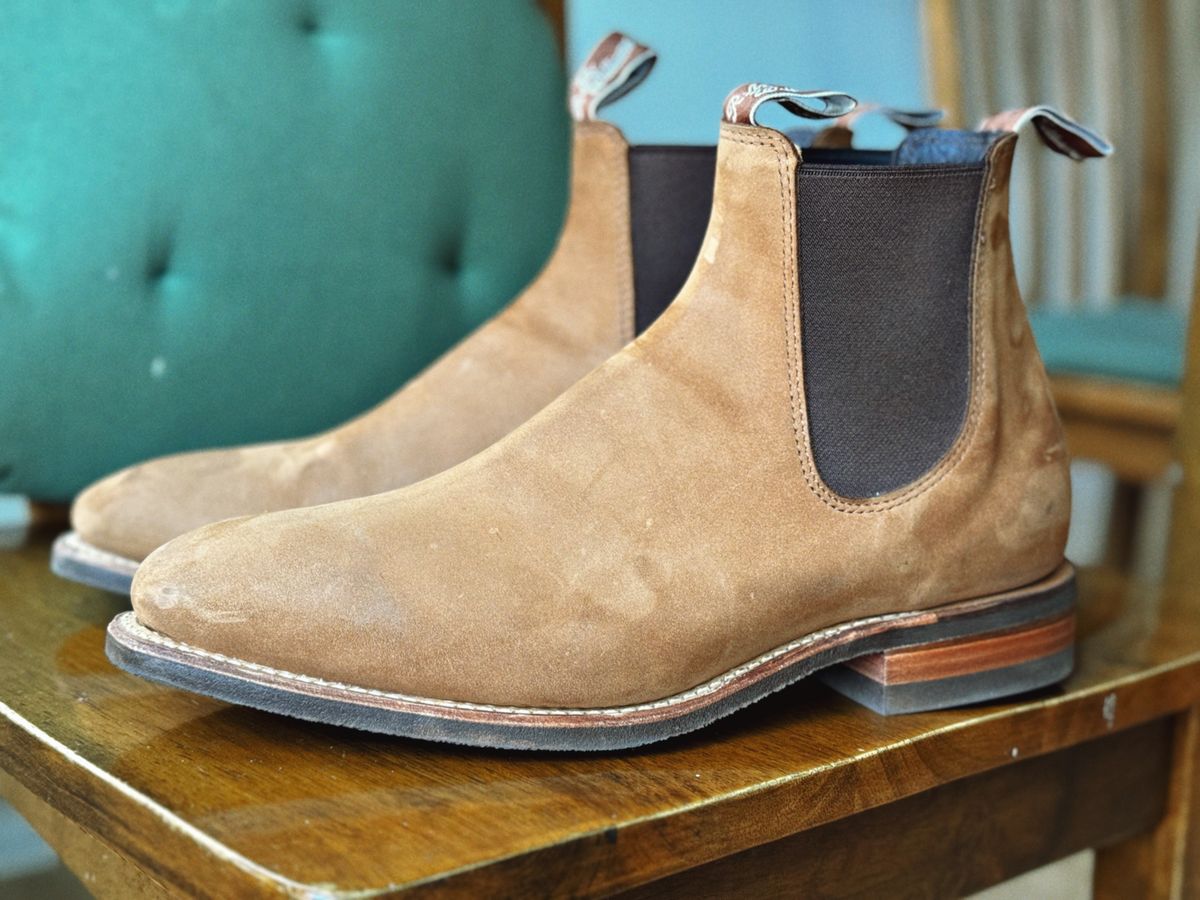Photo by clintashlock on October 12, 2024 of the R.M. Williams Comfort Craftsman Boot in R.M. Williams / Vintage Brown.