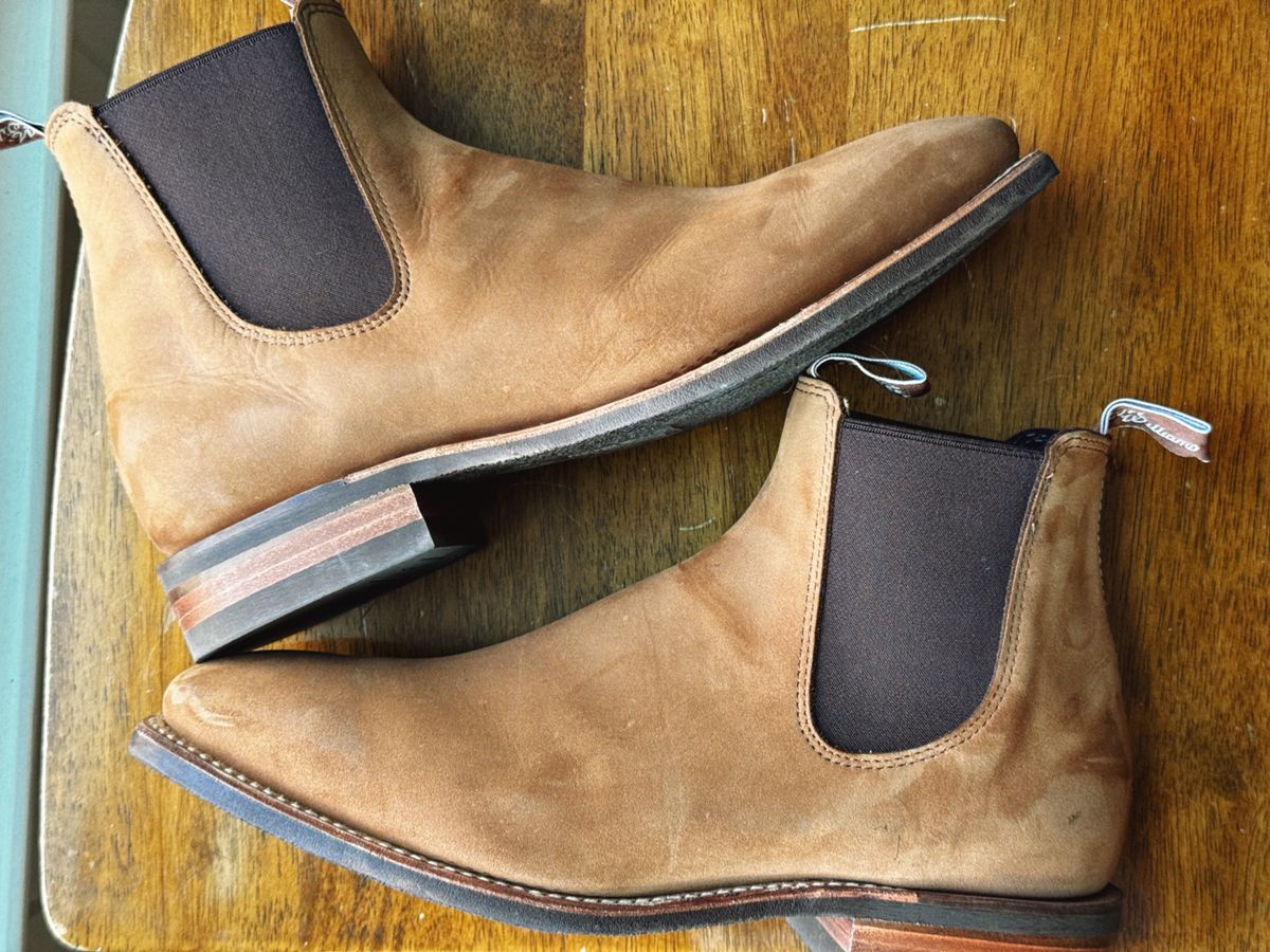 Photo by clintashlock on October 12, 2024 of the R.M. Williams Comfort Craftsman Boot in R.M. Williams / Vintage Brown.