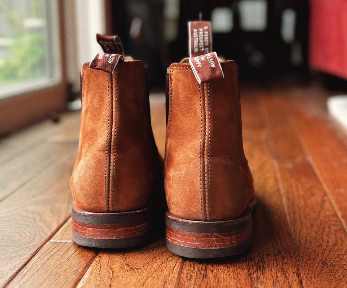Photo by clintashlock on November 2, 2024 of the R.M. Williams Comfort Craftsman Boot in R.M. Williams / Vintage Brown.