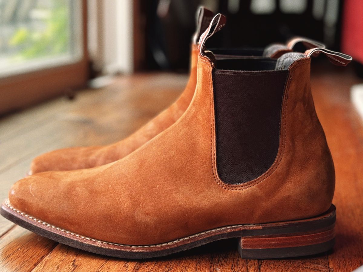 Photo by clintashlock on November 2, 2024 of the R.M. Williams Comfort Craftsman Boot in R.M. Williams / Vintage Brown.
