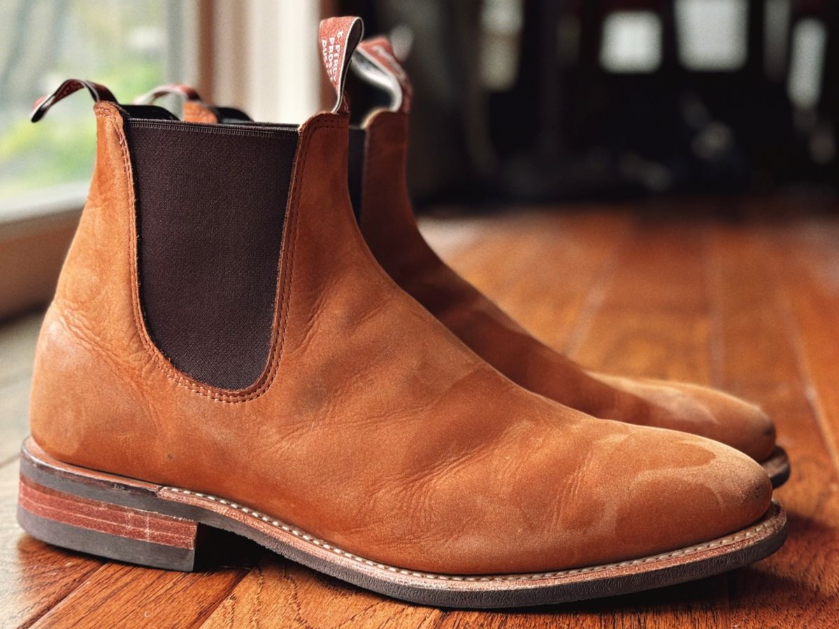 Photo by clintashlock on November 2, 2024 of the R.M. Williams Comfort Craftsman Boot in R.M. Williams / Vintage Brown.