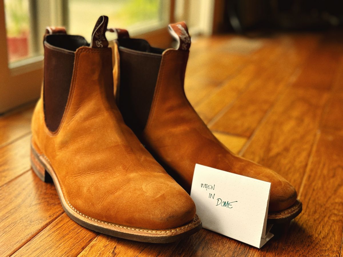 Photo by clintashlock on November 2, 2024 of the R.M. Williams Comfort Craftsman Boot in R.M. Williams / Vintage Brown.
