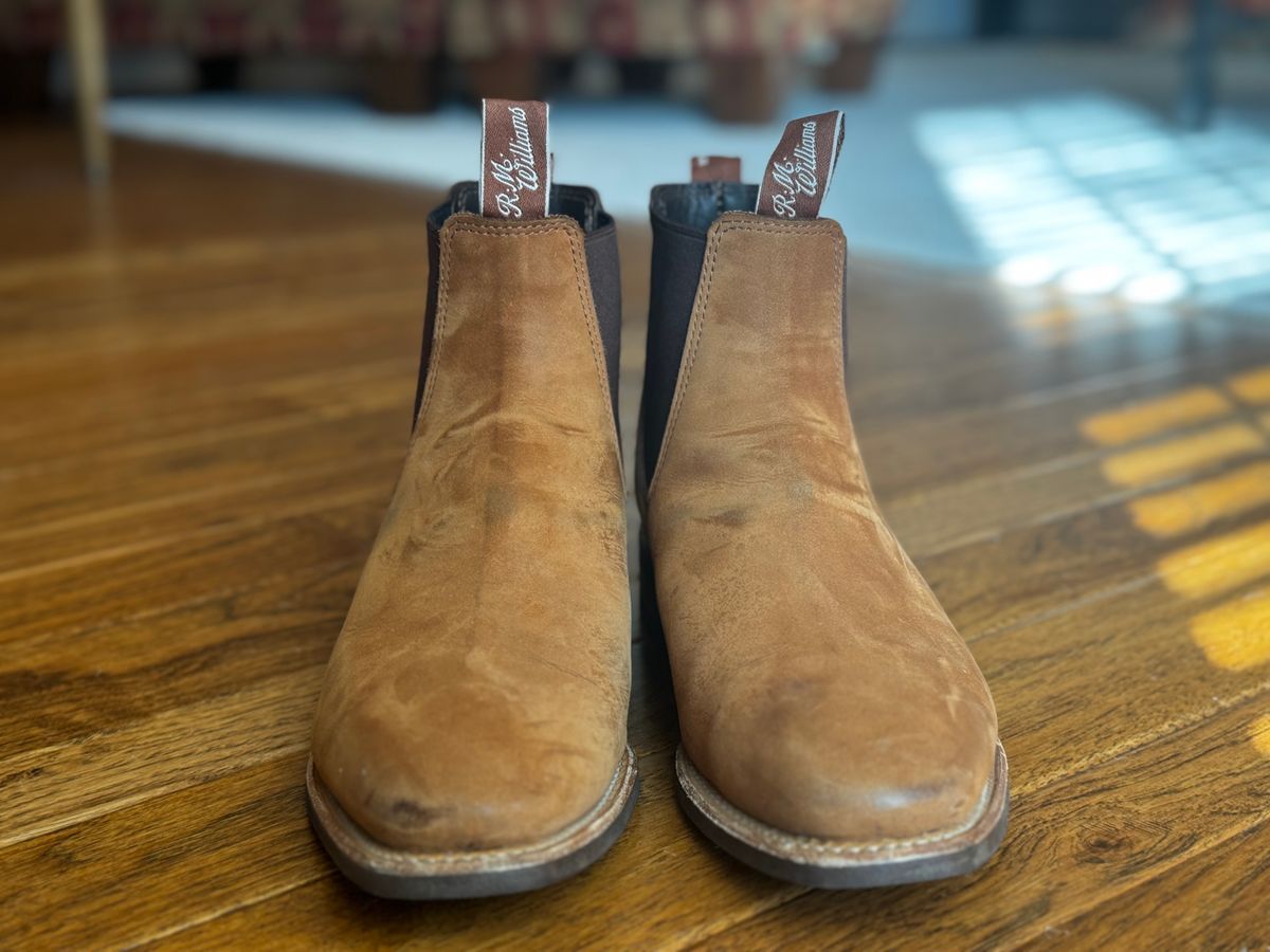 Photo by clintashlock on November 12, 2024 of the R.M. Williams Comfort Craftsman Boot in R.M. Williams / Vintage Brown.