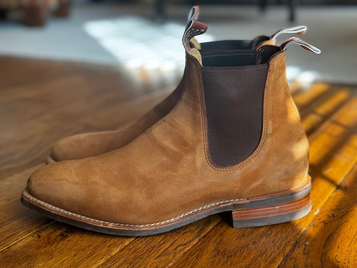 Photo by clintashlock on November 12, 2024 of the R.M. Williams Comfort Craftsman Boot in R.M. Williams / Vintage Brown.