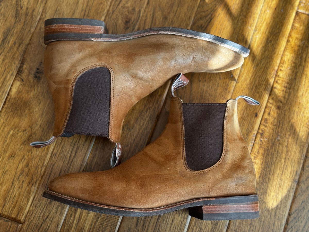 Photo by clintashlock on November 12, 2024 of the R.M. Williams Comfort Craftsman Boot in R.M. Williams / Vintage Brown.