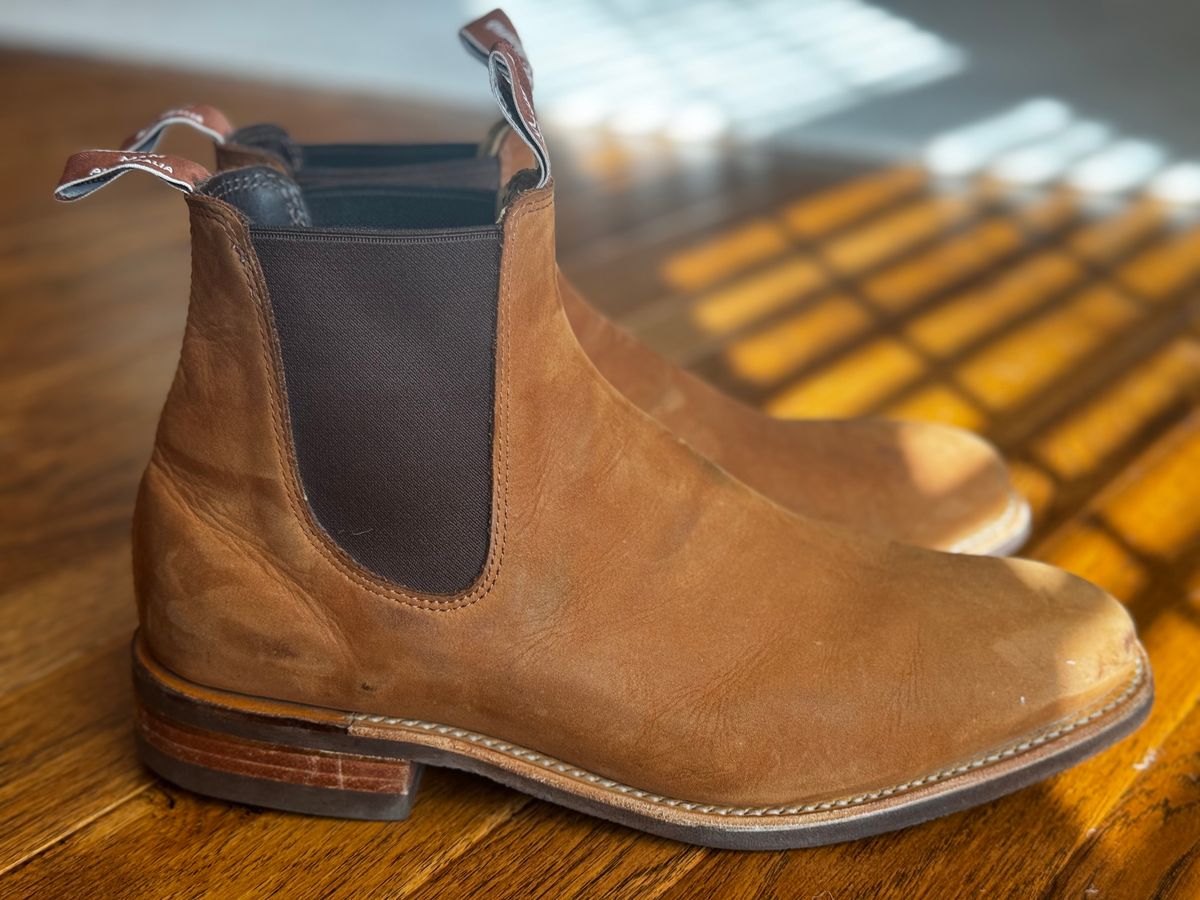 Photo by clintashlock on November 12, 2024 of the R.M. Williams Comfort Craftsman Boot in R.M. Williams / Vintage Brown.