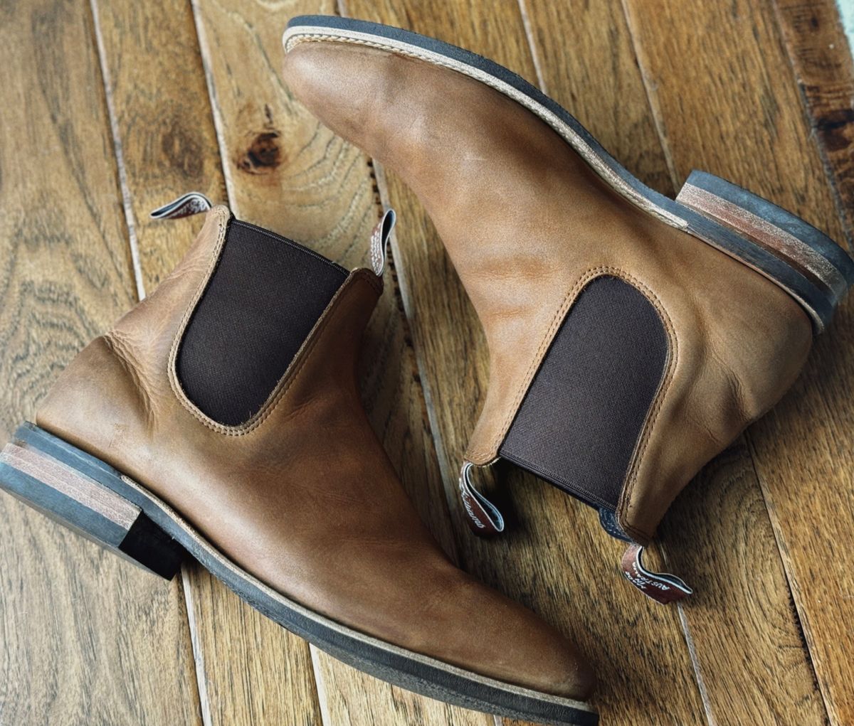 Photo by clintashlock on December 6, 2024 of the R.M. Williams Comfort Craftsman Boot in R.M. Williams / Vintage Brown.