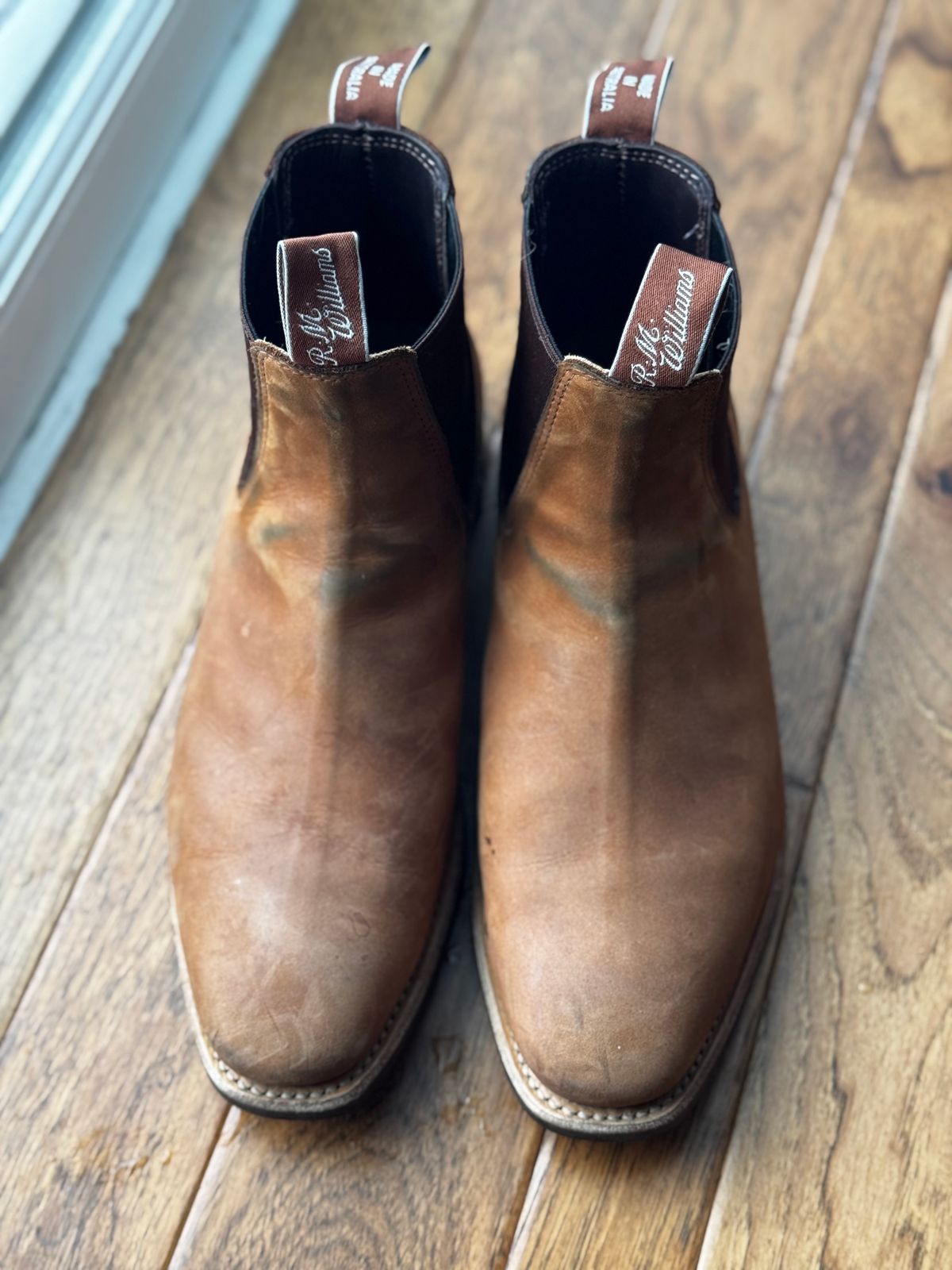 Photo by clintashlock on January 5, 2025 of the R.M. Williams Comfort Craftsman Boot in R.M. Williams / Vintage Brown.