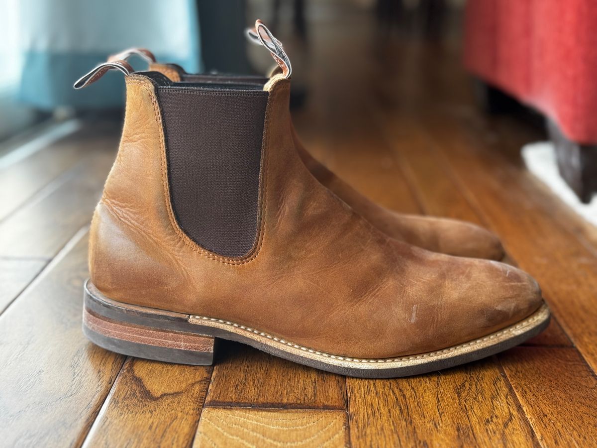 Photo by clintashlock on January 26, 2025 of the R.M. Williams Comfort Craftsman Boot in R.M. Williams / Vintage Brown.