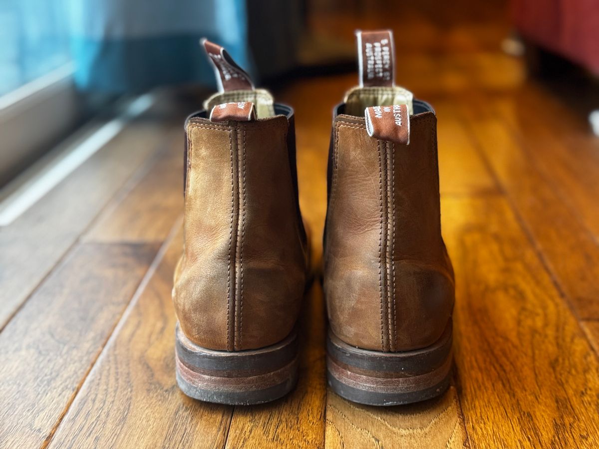 Photo by clintashlock on February 5, 2025 of the R.M. Williams Comfort Craftsman Boot in R.M. Williams / Vintage Brown.