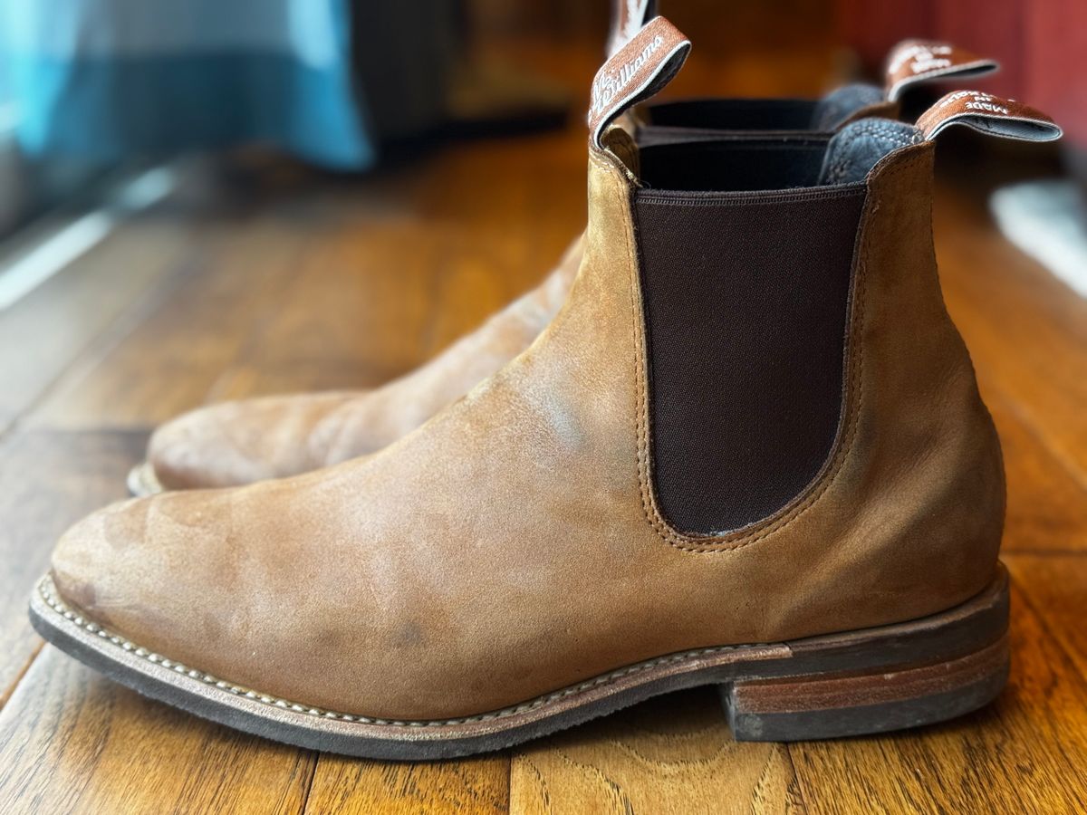 Photo by clintashlock on February 5, 2025 of the R.M. Williams Comfort Craftsman Boot in R.M. Williams / Vintage Brown.