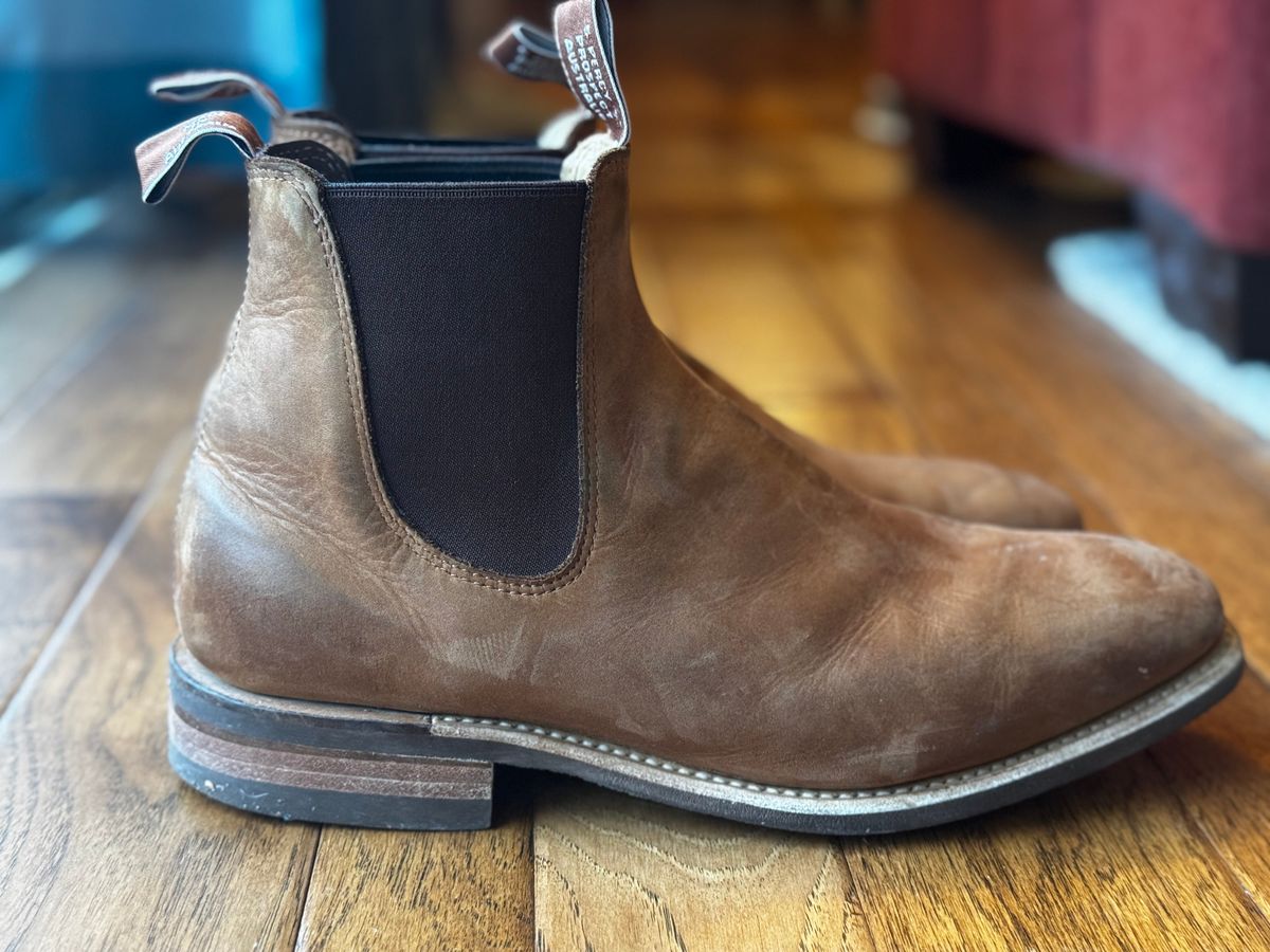 Photo by clintashlock on February 5, 2025 of the R.M. Williams Comfort Craftsman Boot in R.M. Williams / Vintage Brown.