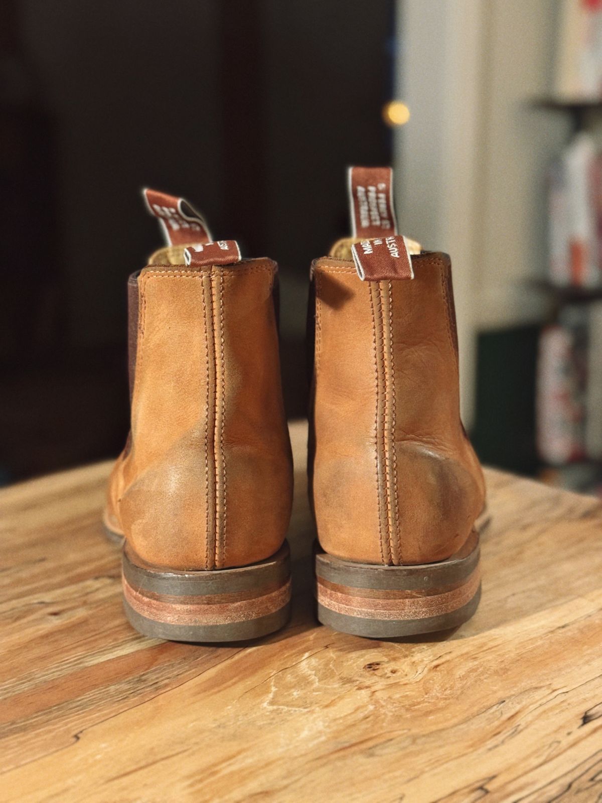 Photo by clintashlock on March 6, 2025 of the R.M. Williams Comfort Craftsman Boot in R.M. Williams / Vintage Brown.