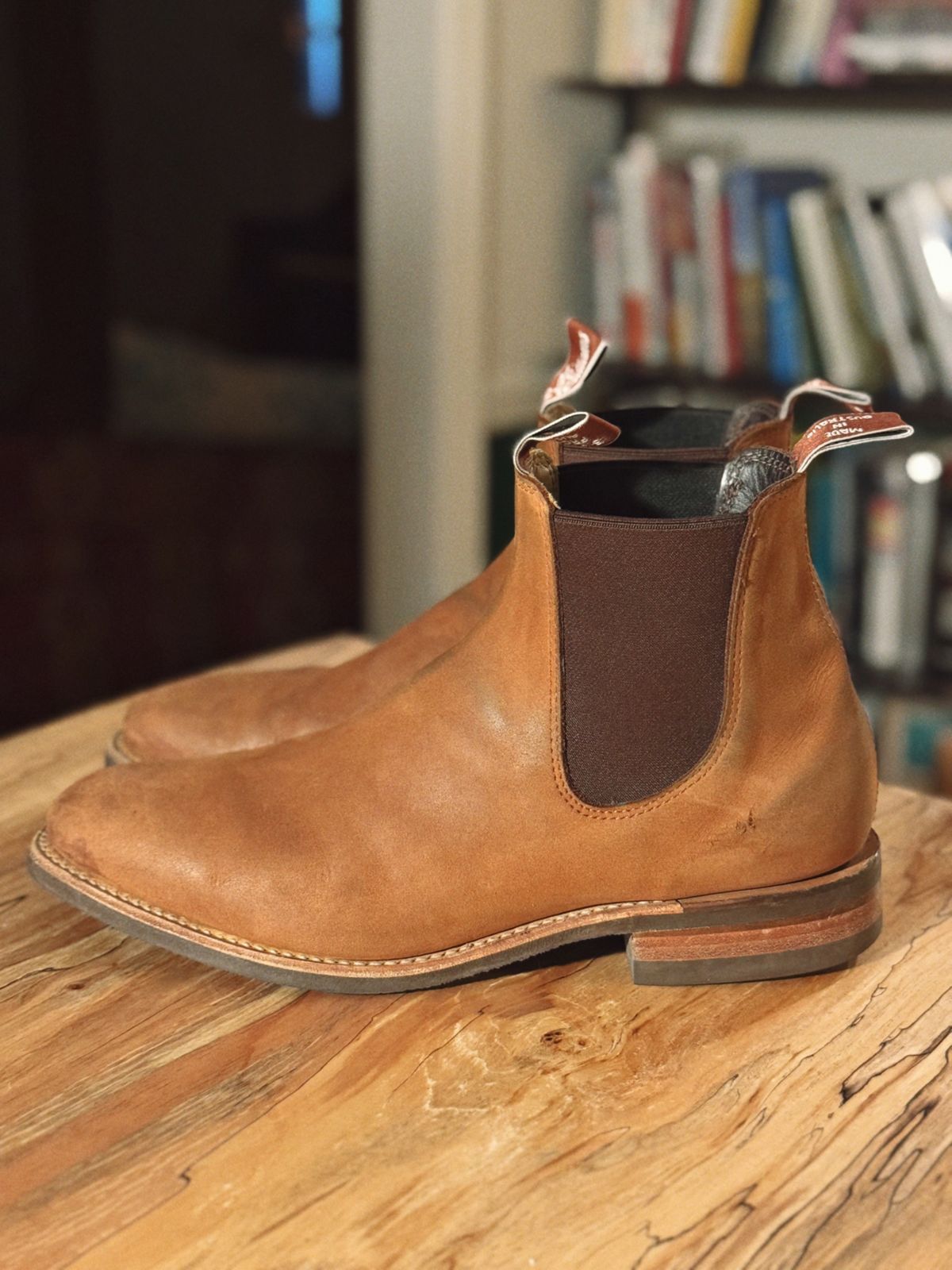 Photo by clintashlock on March 6, 2025 of the R.M. Williams Comfort Craftsman Boot in R.M. Williams / Vintage Brown.