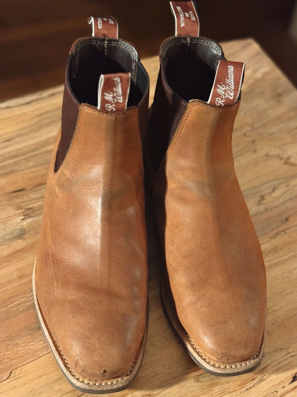 Photo by clintashlock on March 6, 2025 of the R.M. Williams Comfort Craftsman Boot in R.M. Williams / Vintage Brown.