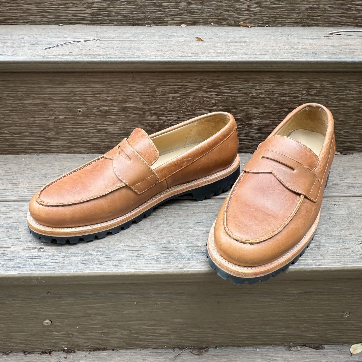 Photo by kintrap on June 12, 2025 of the Rhodes Ashby Loafer in Adirondack Brown.