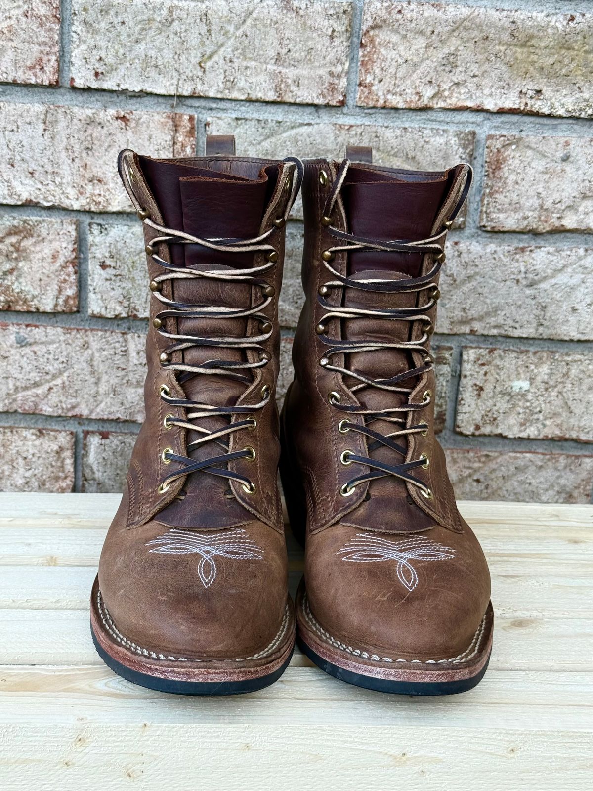 Photo by PatinaThunderDazzle on November 1, 2025 of the Nicks Packer in Predator Natural.