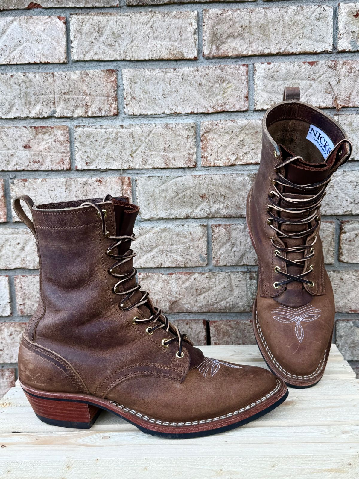 Photo by PatinaThunderDazzle on November 1, 2025 of the Nicks Packer in Predator Natural.