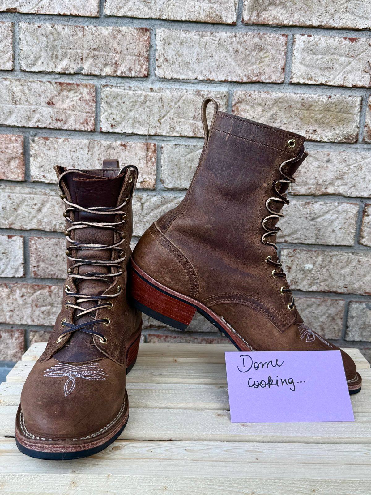 Photo by PatinaThunderDazzle on November 1, 2025 of the Nicks Packer in Predator Natural.