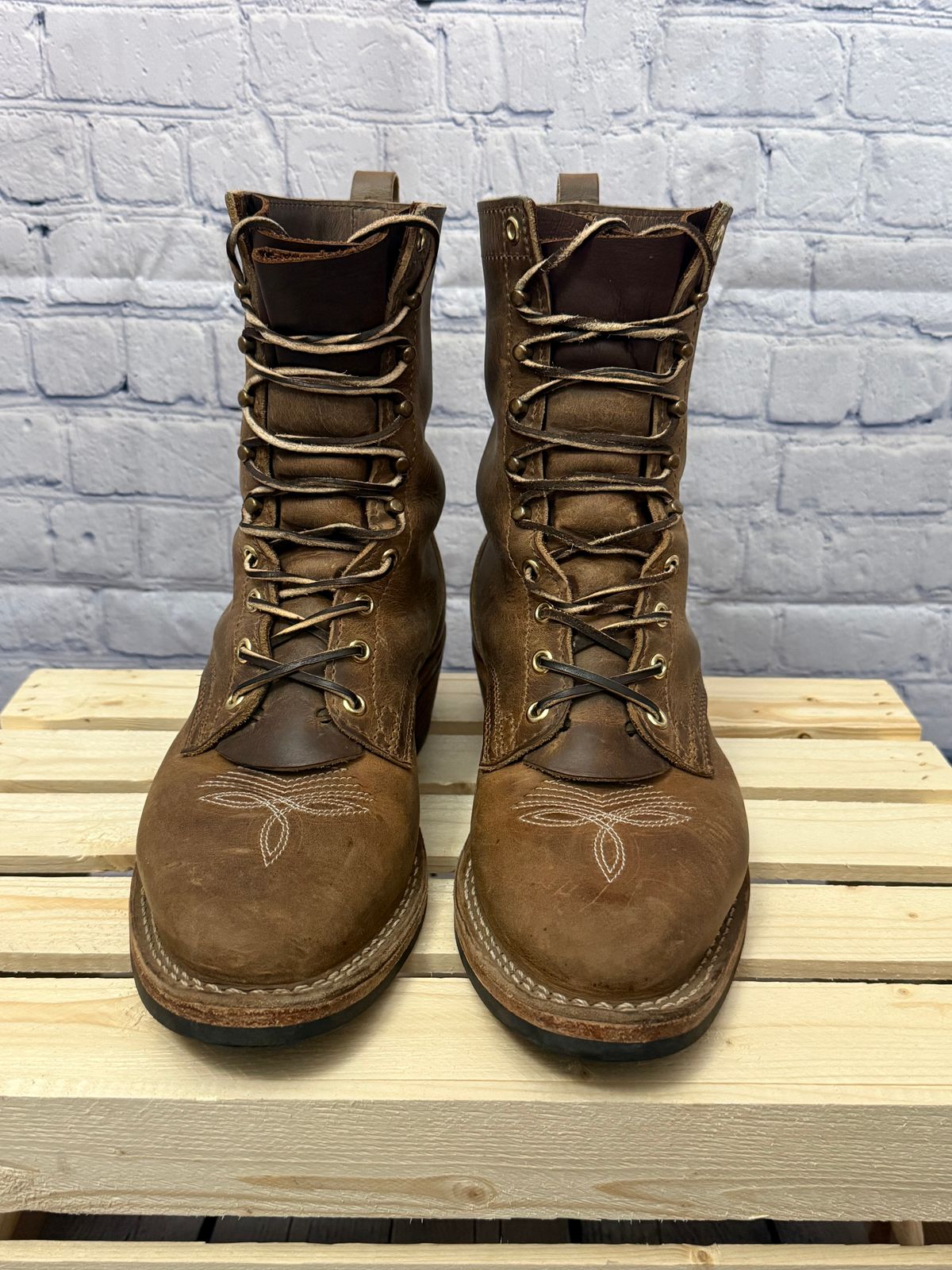 Photo by PatinaThunderDazzle on December 5, 2025 of the Nicks Packer in Predator Natural.