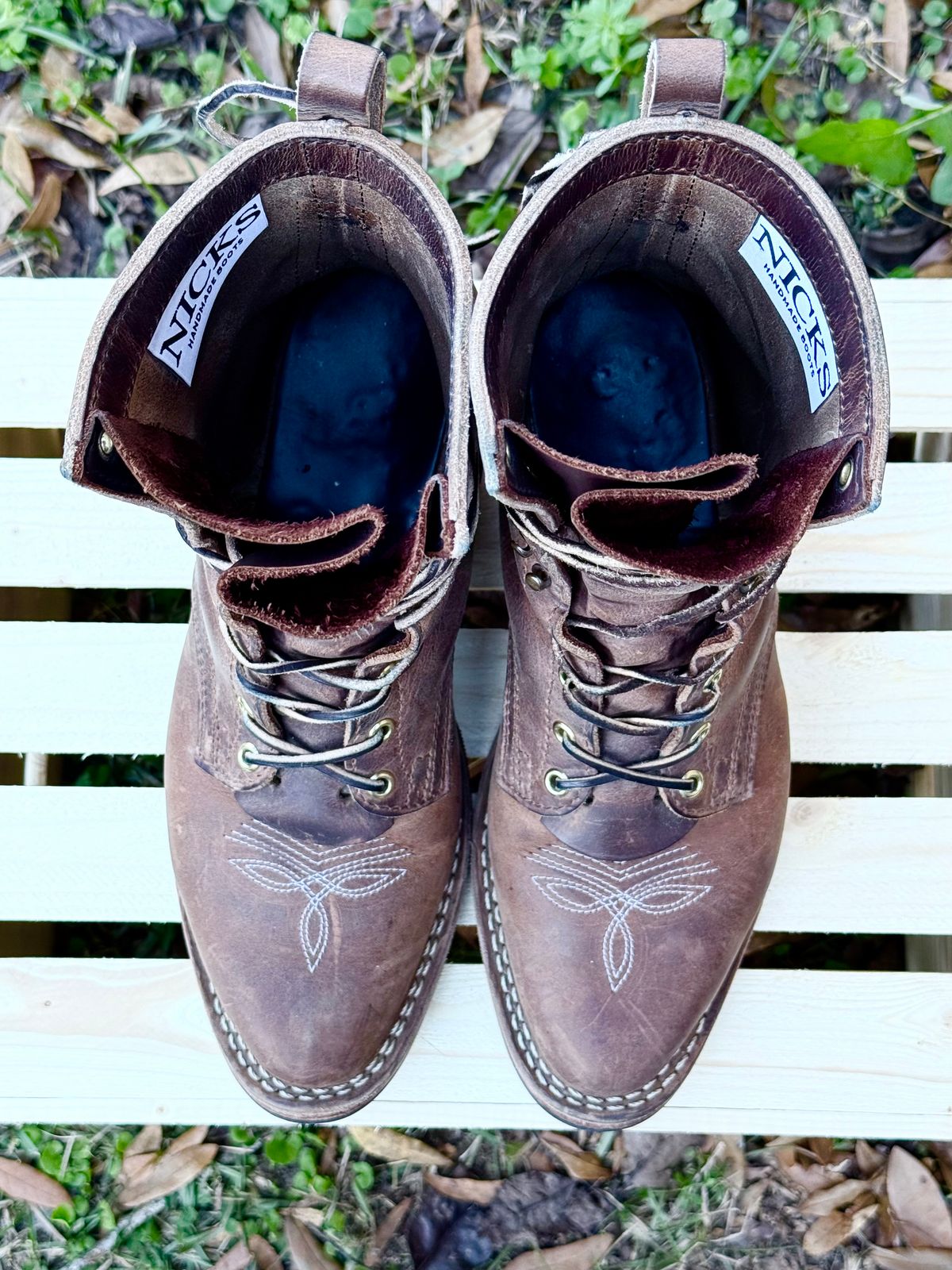 Photo by PatinaThunderDazzle on February 5, 2026 of the Nicks Packer in Predator Natural.