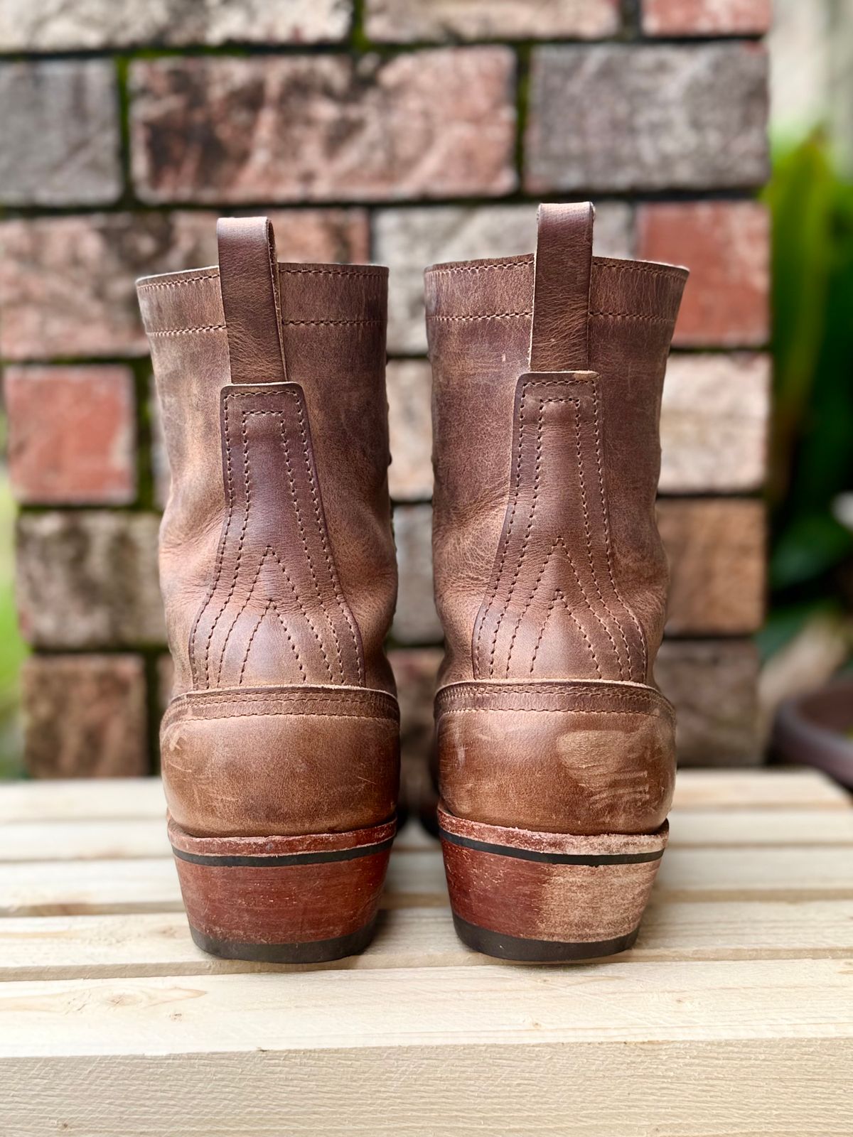 Photo by PatinaThunderDazzle on March 5, 2026 of the Nicks Packer in Predator Natural.